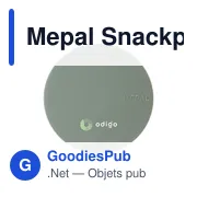 Boîte à déjeuner personnalisable Mepal Snackpot Ellipse 500 mlavec logo - Miniature 4
