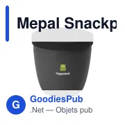 Boîte à déjeuner personnalisable Mepal Snackpot Ellipse 500 mlavec logo - Miniature 7