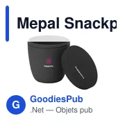 Boîte à déjeuner personnalisable Mepal Snackpot Ellipse 500 mlavec logo - Miniature 8