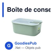 Boîte de conservation personnalisable Mepal Storage Box EasyClip 700 mlavec logo - Miniature 1