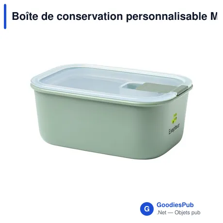 Boîte de conservation personnalisable Mepal Storage Box EasyClip 700 mlavec logo