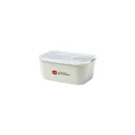 Variante blanc - Boîte de conservation personnalisable Mepal Storage Box EasyClip 700 mlavec logo