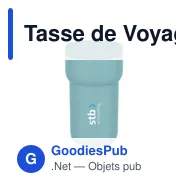 Tasse de Voyage personnalisable Mepal 275 ml avec logo - Miniature 9