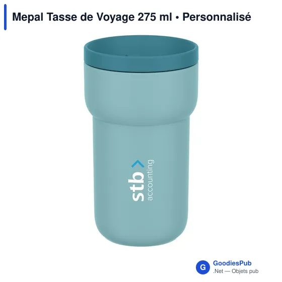 Tasse de Voyage personnalisable Mepal 275 ml avec logo - Image 9