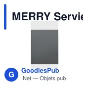 MERRY Serviette coton bio 180x100 MO9932 - Miniature 2