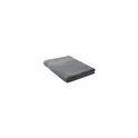 Variante gris - MERRY Serviette coton bio 180x100 MO9932
