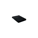 Variante noir - MERRY Serviette coton bio 180x100 MO9932