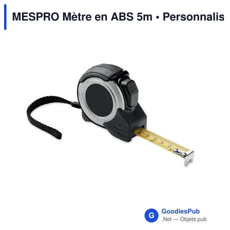 MESPRO Mètre en ABS 5m