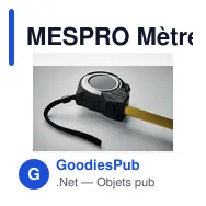 MESPRO Mètre en ABS 5m - Miniature 5