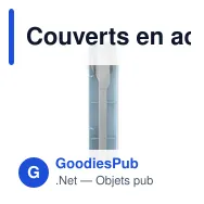 Couverts en acier inoxydable personnalisables avec logo - MESTECK - Miniature 7