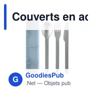 Couverts en acier inoxydable personnalisables avec logo - MESTECK - Miniature 9