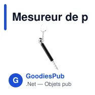 Mesureur de pression personnalisable avec logo pour entreprises - Miniature 1