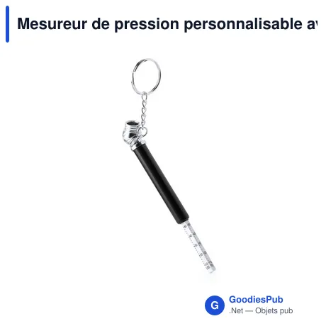 Mesureur de pression personnalisable avec logo pour entreprises