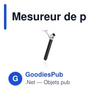 Mesureur de pression personnalisable avec logo pour entreprises - Miniature 2