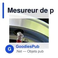 Mesureur de pression personnalisable avec logo pour entreprises - Miniature 3