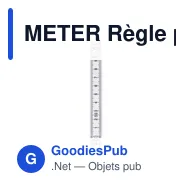 METER Règle pliable 1 mètre - Miniature 3