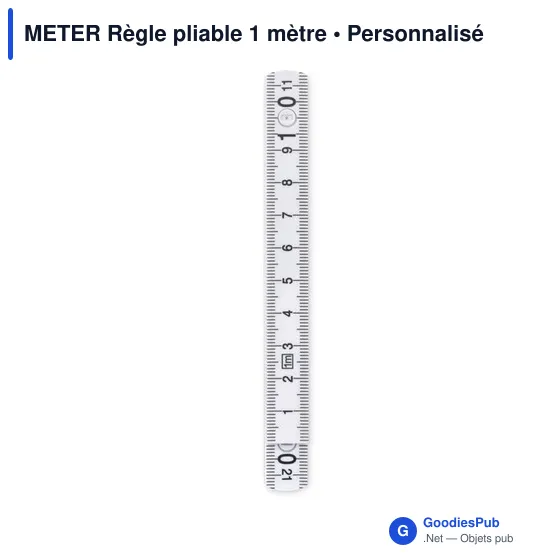 METER Règle pliable 1 mètre - Image 3