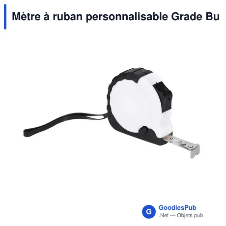 Mètre à ruban personnalisable Grade Burkex 3m avec logo