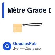 Mètre Grade Dichen 1m - Miniature 3