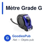 Mètre Grade Grade 3m - Miniature 3