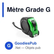 Mètre Grade Grade 3m - Miniature 5