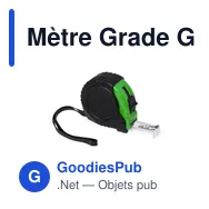 Mètre Grade Grade 3m - Miniature 10