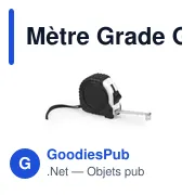 Mètre Grade Grade 5m - Miniature 2