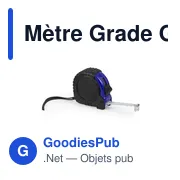 Mètre Grade Grade 5m - Miniature 4