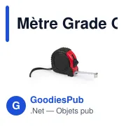 Mètre Grade Grade 5m - Miniature 6