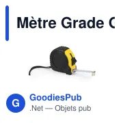 Mètre Grade Grade 5m - Miniature 8