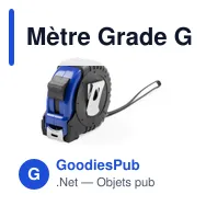 Mètre Grade Grade 7,5m - Miniature 1