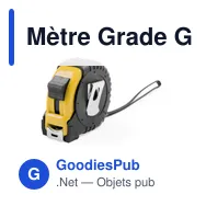 Mètre Grade Grade 7,5m - Miniature 3