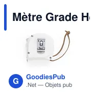 Mètre Grade Hermy 5m - Miniature 11