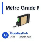 Mètre Grade Multi Outils Eliza 3m - Miniature 1