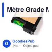 Mètre Grade Multi Outils Eliza 3m - Miniature 3