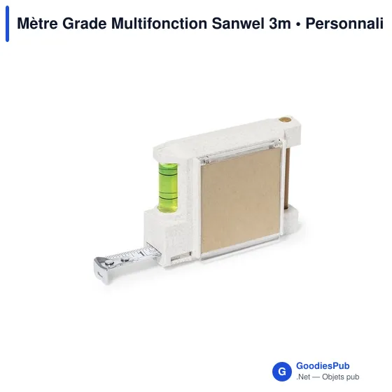 Mètre Grade Multifonction Sanwel 3m - Image 1