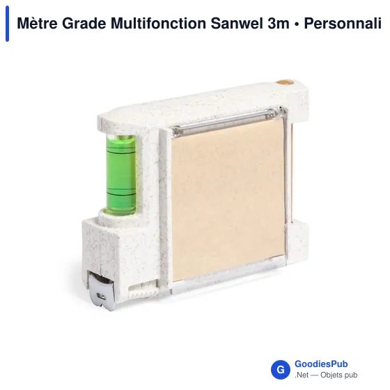 Mètre Grade Multifonction Sanwel 3m - Image 2