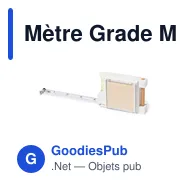 Mètre Grade Multifonction Sanwel 3m - Miniature 3