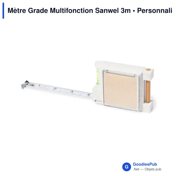 Mètre Grade Multifonction Sanwel 3m - Image 3