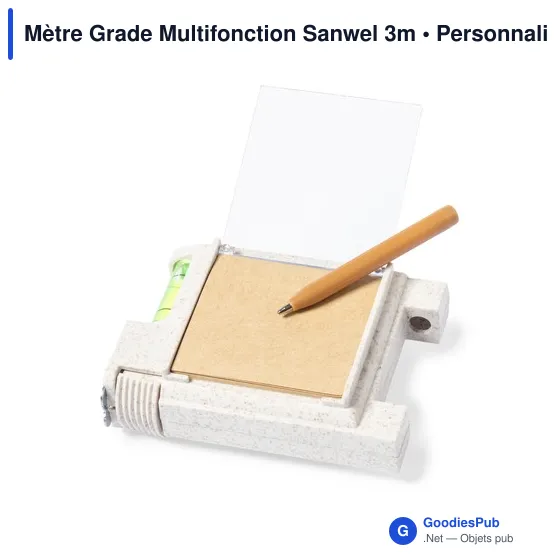 Mètre Grade Multifonction Sanwel 3m - Image 4