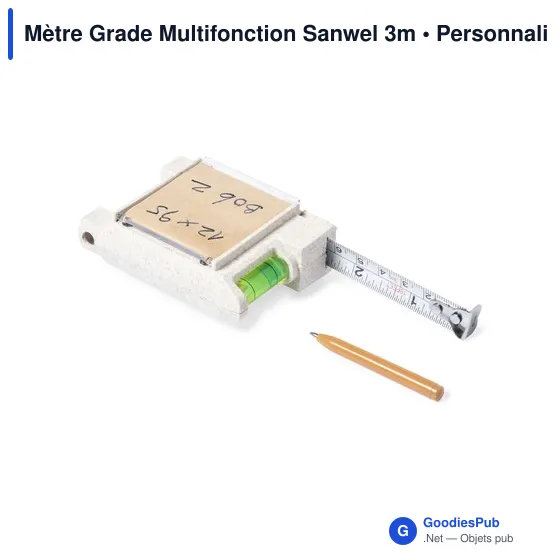 Mètre Grade Multifonction Sanwel 3m - Image 5