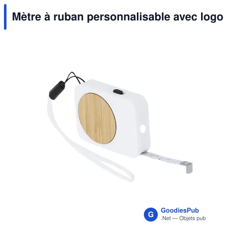 Mètre à ruban personnalisable avec logo - Mètre Grade Neuver 1m