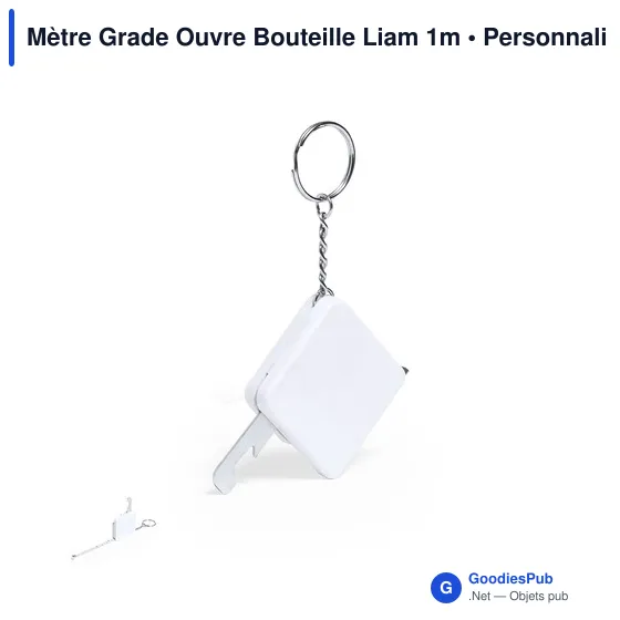 Gourde personnalisable avec logo pour entreprises - Modèle Liam - Image 1