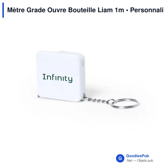 Gourde personnalisable avec logo pour entreprises - Modèle Liam - Image 3