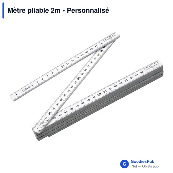 Mètre pliable 2m - Image 1