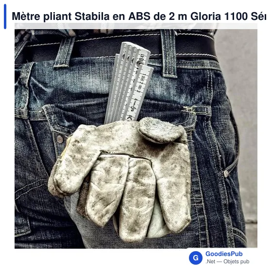 Mètre pliant Stabila en ABS de 2 m Gloria 1100 Série - Image 5