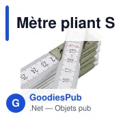 Mètre pliant Stabila en bois de 2 m Jason 600 Série - Miniature 2
