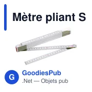 Mètre pliant Stabila en bois de 2 m Jason 600 Série - Miniature 3