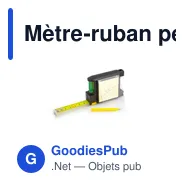 Mètre-ruban personnalisable avec niveau à bulle et logo | Lincoln - Miniature 3