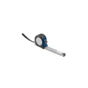 Variante Bleu - Mètre ruban personnalisable 5 m en ABS et métal avec logo - Classique